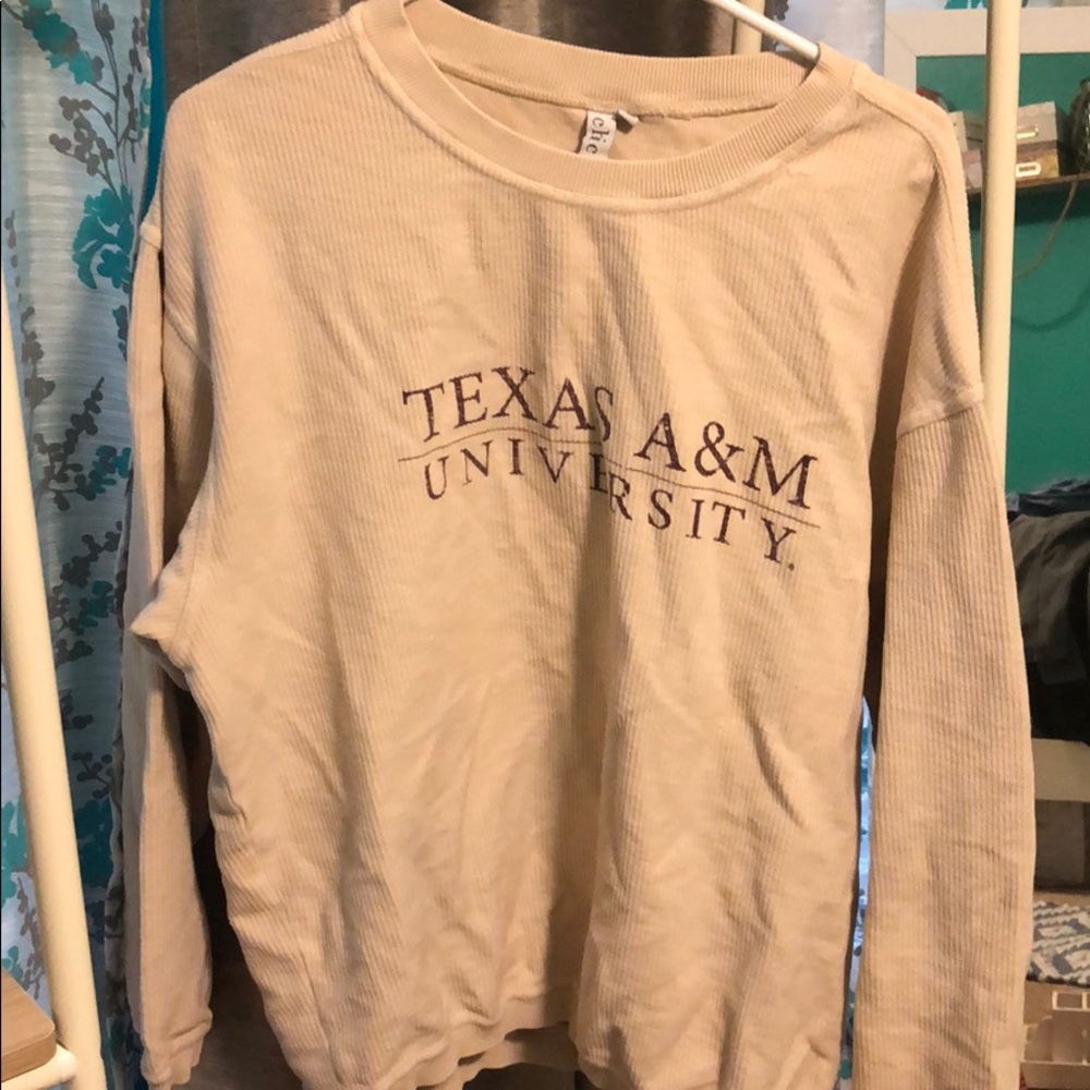 Texas A&M Cream Crewneck